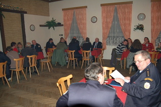 Výroční schůze SDH v Lískovicích